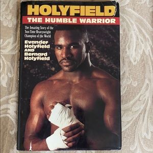 90s EVANDER HOLYFIELD🥊COLLECTABLE HARDCOVER